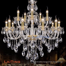 Luxury round modern factory crystal chandelier lighting lamp 81043